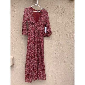 Brand New Amuse Society Floral Long Casual Maxi